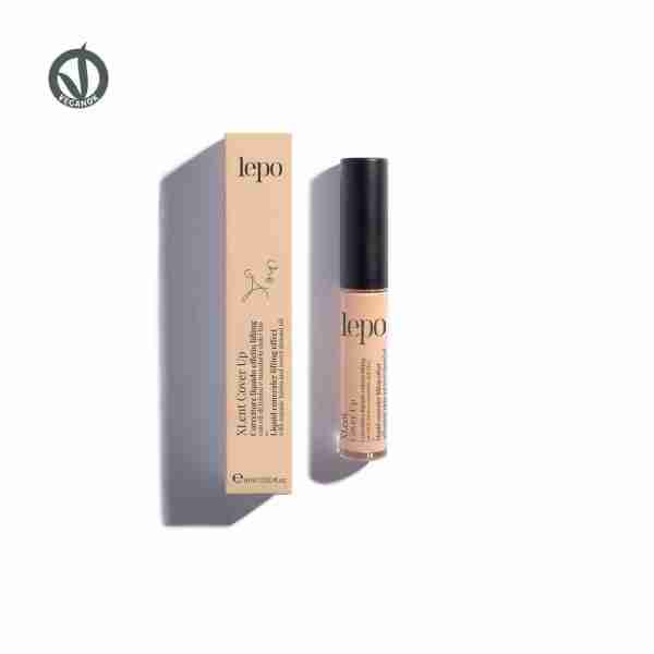 XLENT COVER UP Correttore liquido effetto lifting con olio di jojoba e mandorle dolci bio