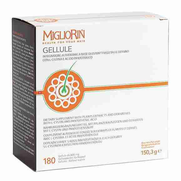Migliorin 180 Compresse – Capelli Forti e Sani Integratore (3 mesi di cura)