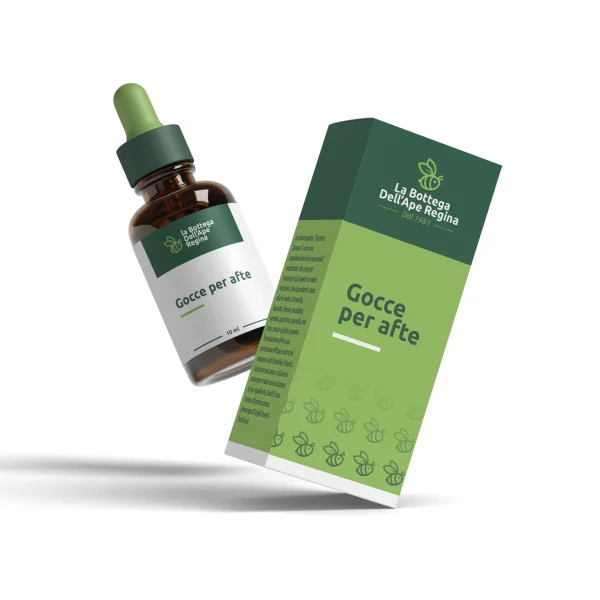 Gocce per Afte con Propolis Glicolica, Tea Tree e Salvia