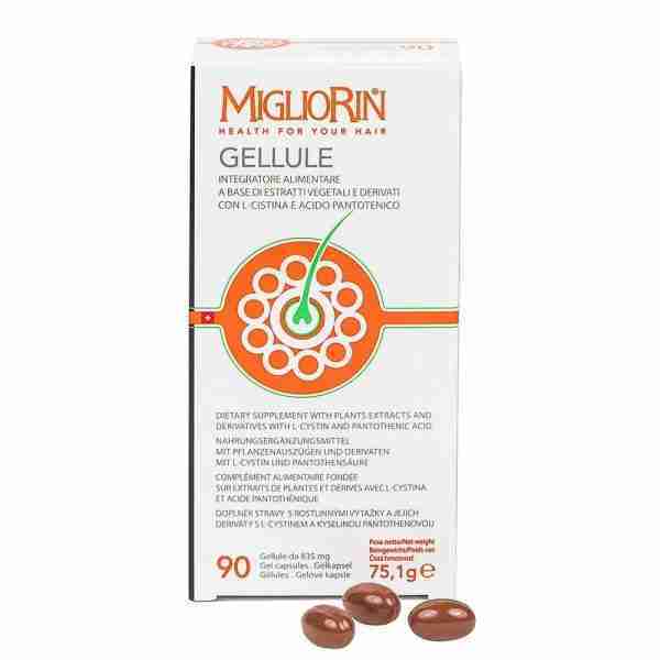 Migliorin 90 Compresse – Capelli Forti e Sani Integratore (1 mese di cura)