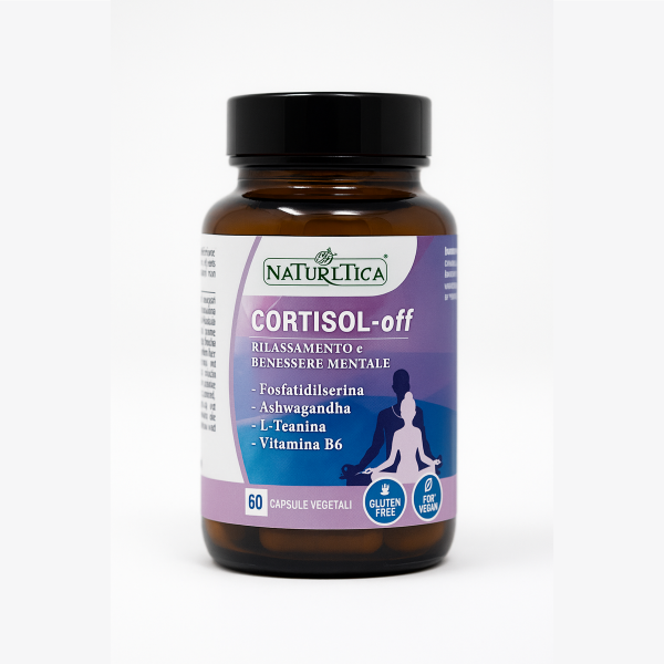 Cortisol-OFF integratore naturale per stress e ansia 60 capsule