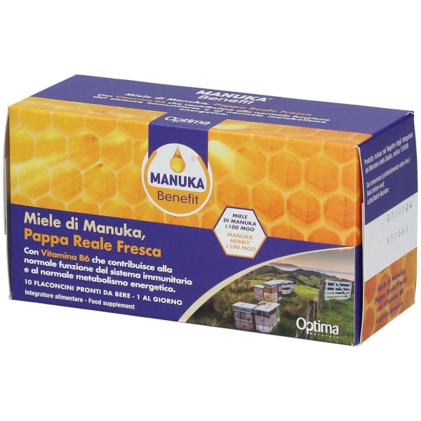 MANUKA Benefit Pappa Reale Fresca Optima Naturals flaconcini
