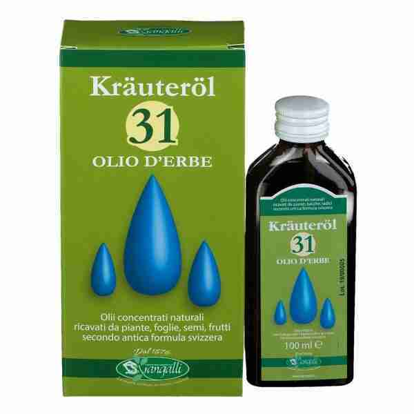 Krauterol 31 Olio d’Erbe, mix di 31 oli essenziali, 100 ml
