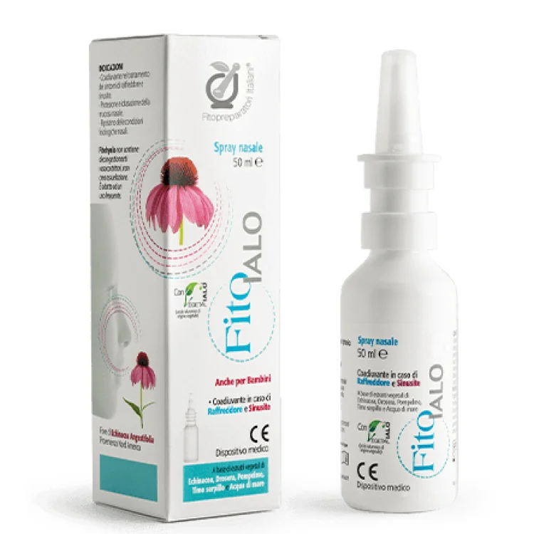 FITOIALO Spray – Spray nasale naturale per raffreddore e sinusite