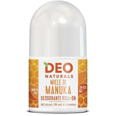 Deodorante roll-on naturale al miele di Manuka