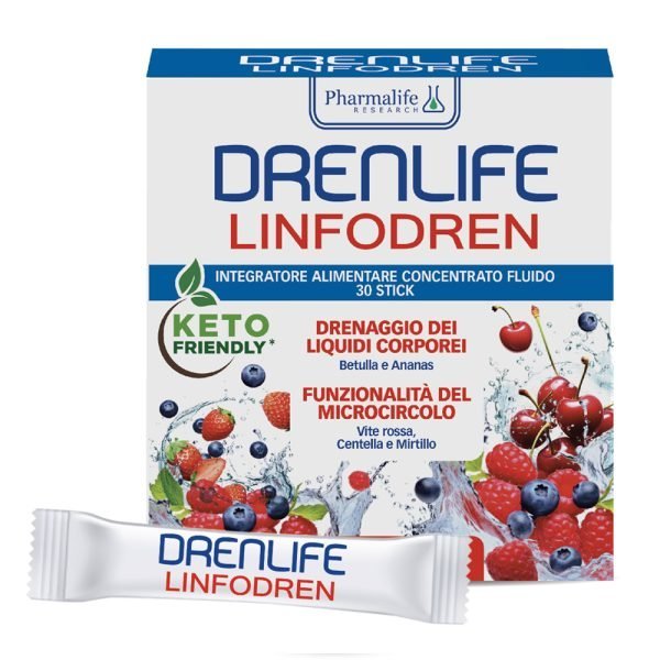Integratore drenante gambe Drenlife Linfodren Stick