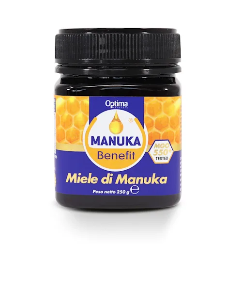 Miele di Manuka MGO 550+ Optima – Barattolo 250g